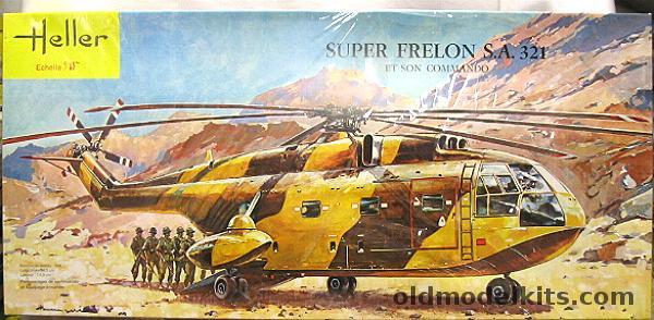 Heller 1/35 Super Frelon SA321 - French Navy or Air Force, 1040 plastic model kit